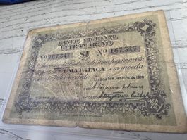 Banknote 1 Pataca Dili (Timor) 1910 guter Zustand
