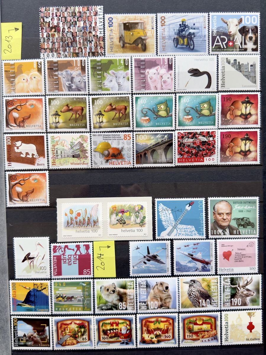 Tutti i francobolli: Frankatur CHF 100.- postfrisch – Nuovo (secondo la descrizione) da Glattbrugg venduto da Artos67 1