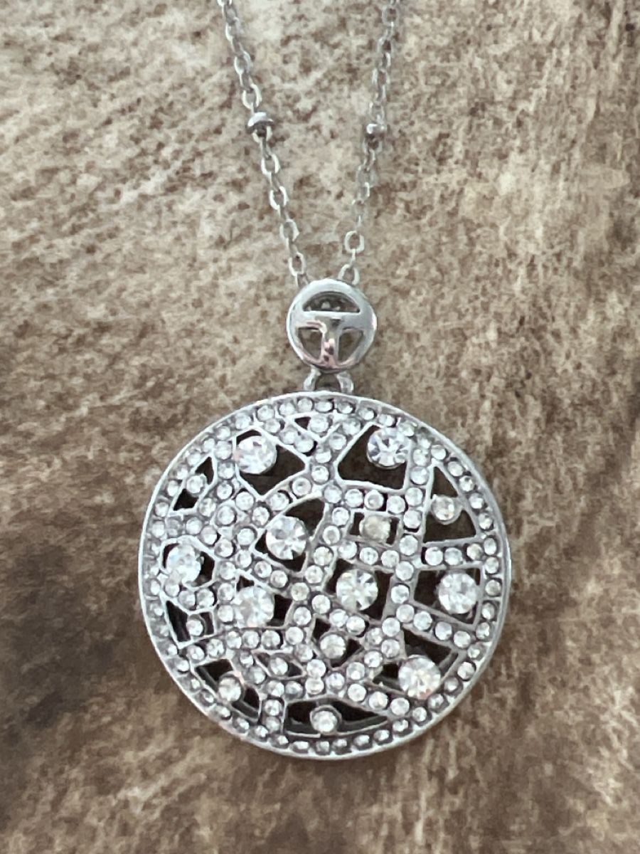 Catenine: Elegante Halskette mit Strassanhänger – Nuovo (secondo la descrizione) da Seon venduto da Sunny-Schmuck78 1