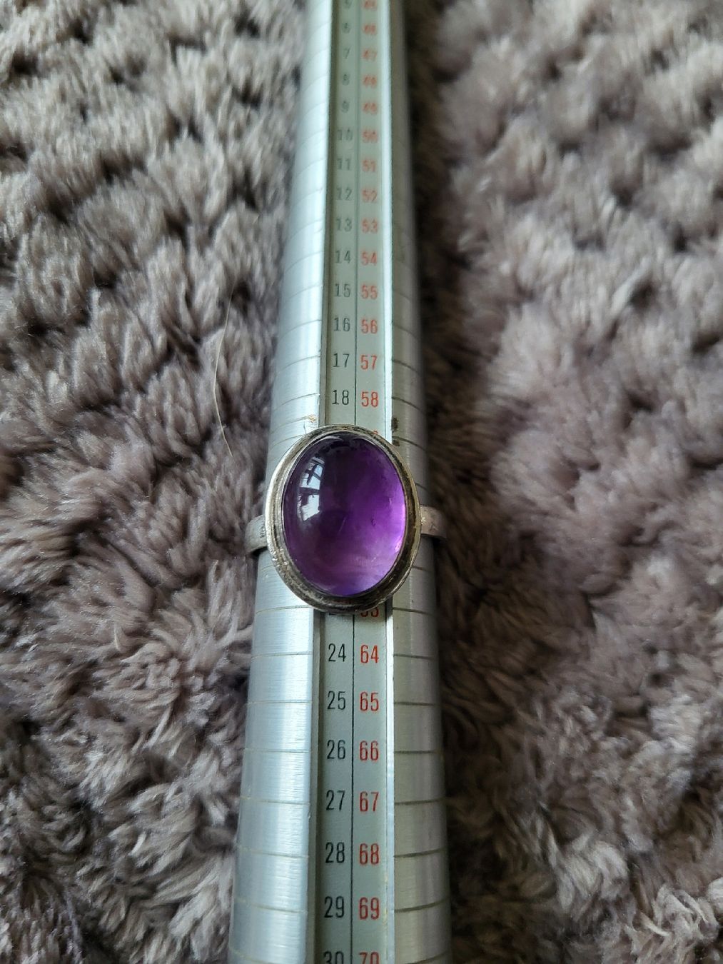 Ringe: Silberring mit Amethyst – Gebraucht aus Gutenswil von ghekko88