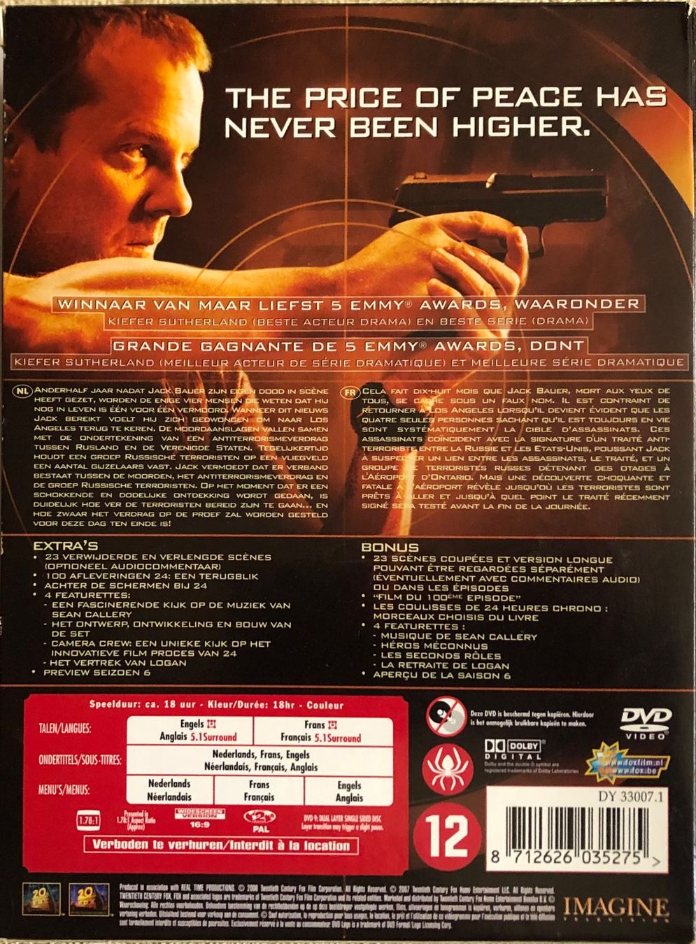 Tutti i DVDs: 24 HEURES CHRONO (SAISON 5) – Usato da Poliez-Pittet venduto da Newtown-Records 1