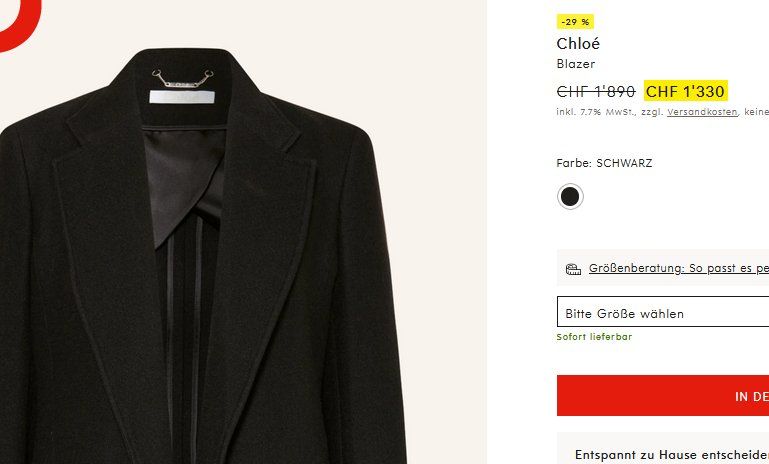 Chloé Giacche: Blazer Chloé .34/ 36 – Usato da Collonges venduto da Auganien 6
