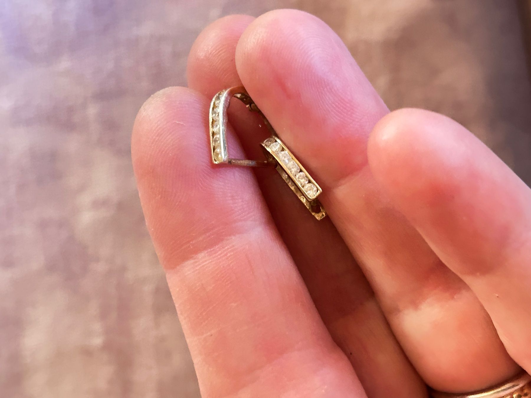 Ohrringe & -stecker: Kreolen halbrund goldfarben  Whities – Gebraucht aus Dittingen von Bellevista 6