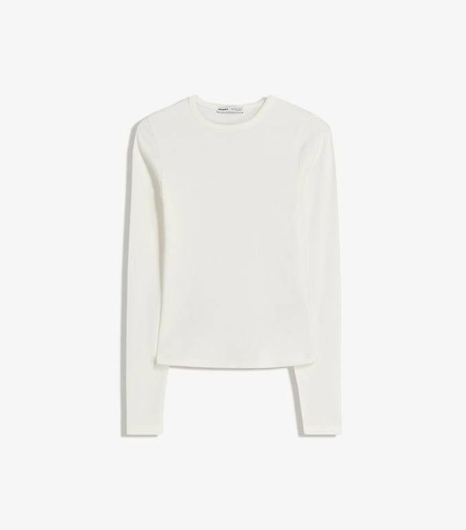 T-shirts: T-shirt à manches longues blanc – D'occasion à Yvorne par mel_wic