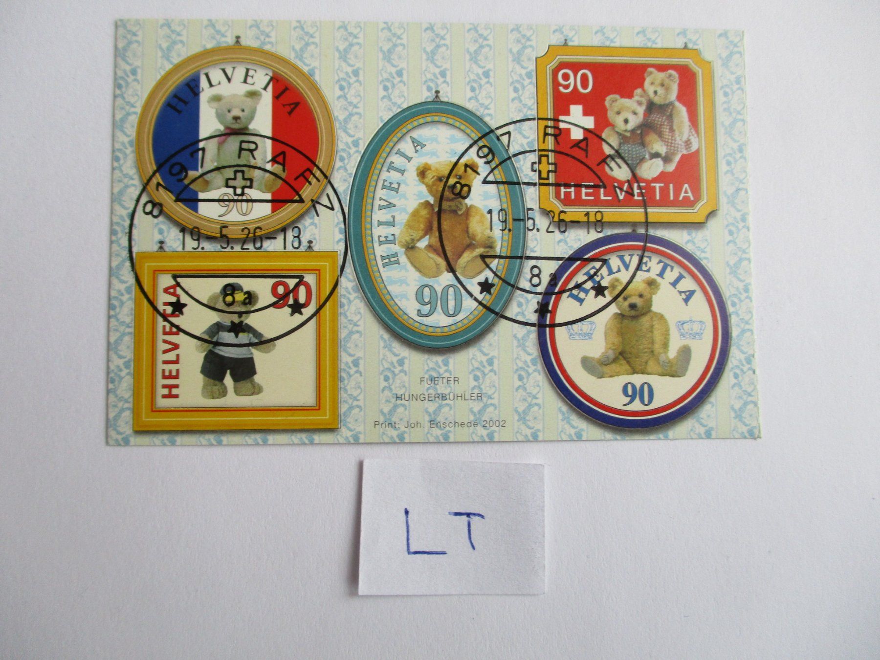 Tutti i francobolli: Letzttagsstempel der Poststelle 8197 Rafz Normalstempel – Usato da Langnau b. Reiden venduto da Aktuell88