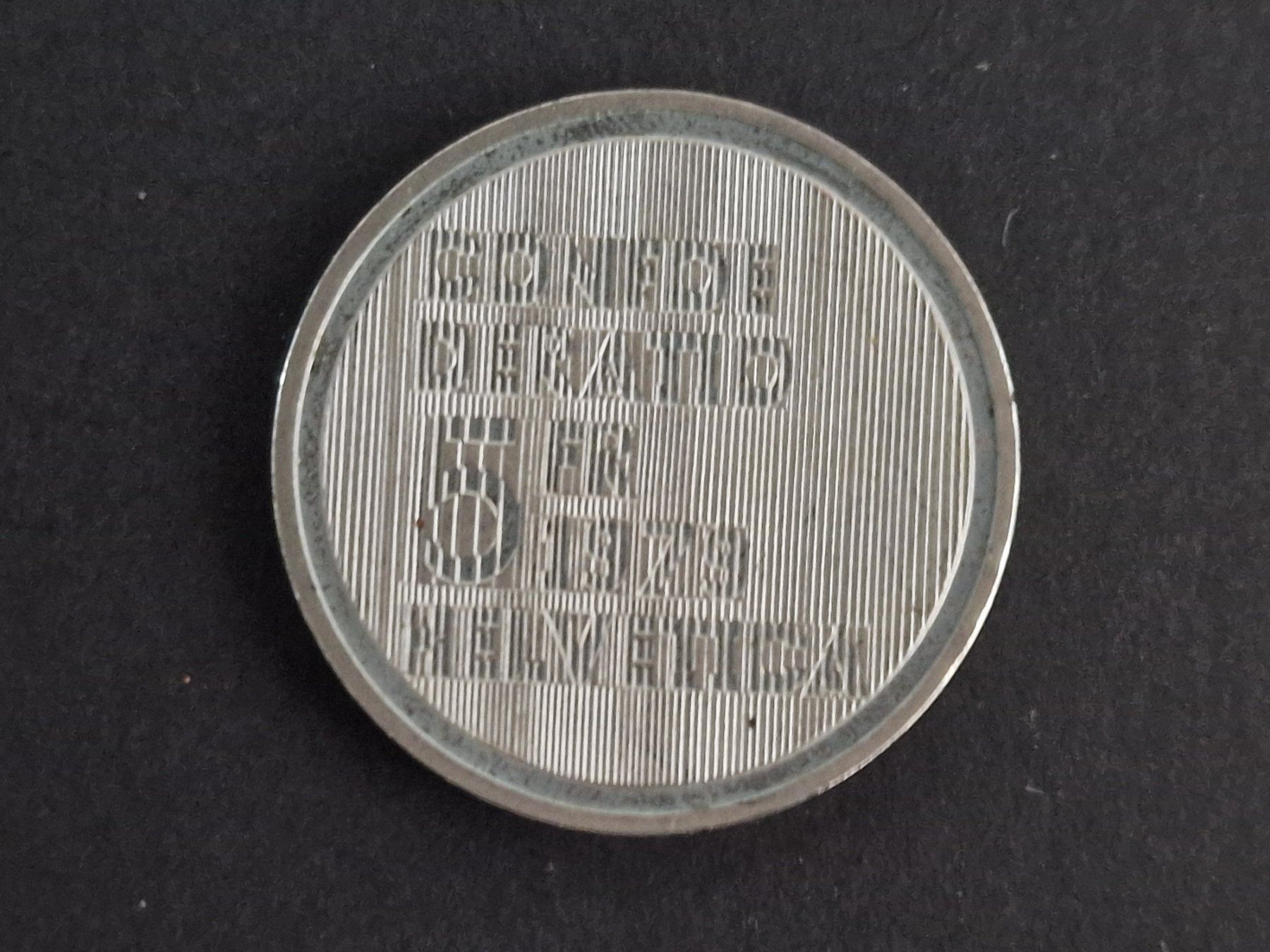 Toutes les monnaies: CHF 5.- commémorative 1979 Albert Einstein – D'occasion à Bouveret par psv01 3