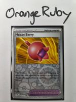 Haban Berry 111/131 REVERSE HOLO Prismatic Evolutions PRE EN