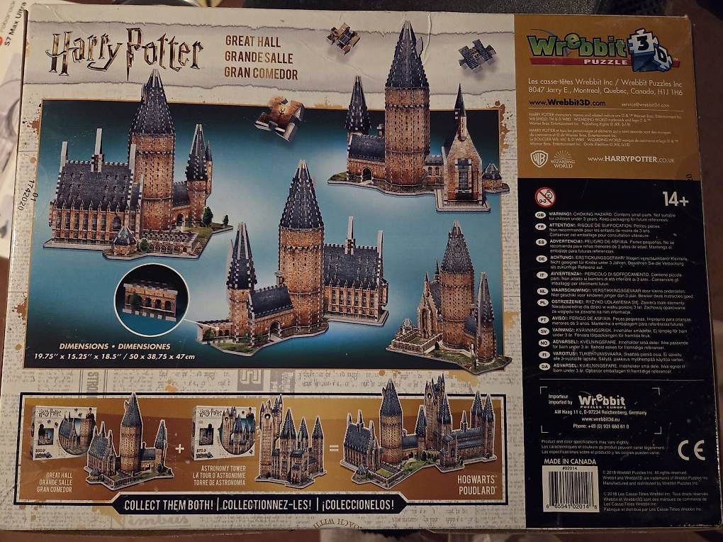 Puzzles: Harry Potter Great Hall Puzzle – Gebraucht aus Schötz von nyb_rg7n 1