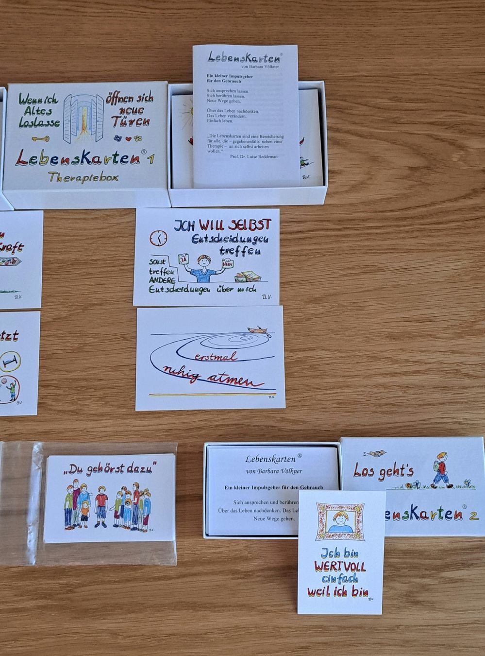 Spiele: Lebenskarten Set von Barbara Völkner  – Neu (gemäss Beschreibung) aus Richterswil von Viorella 2