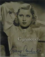 Mary Carlisle (1914-2018) Schauspielerin - Autogramm