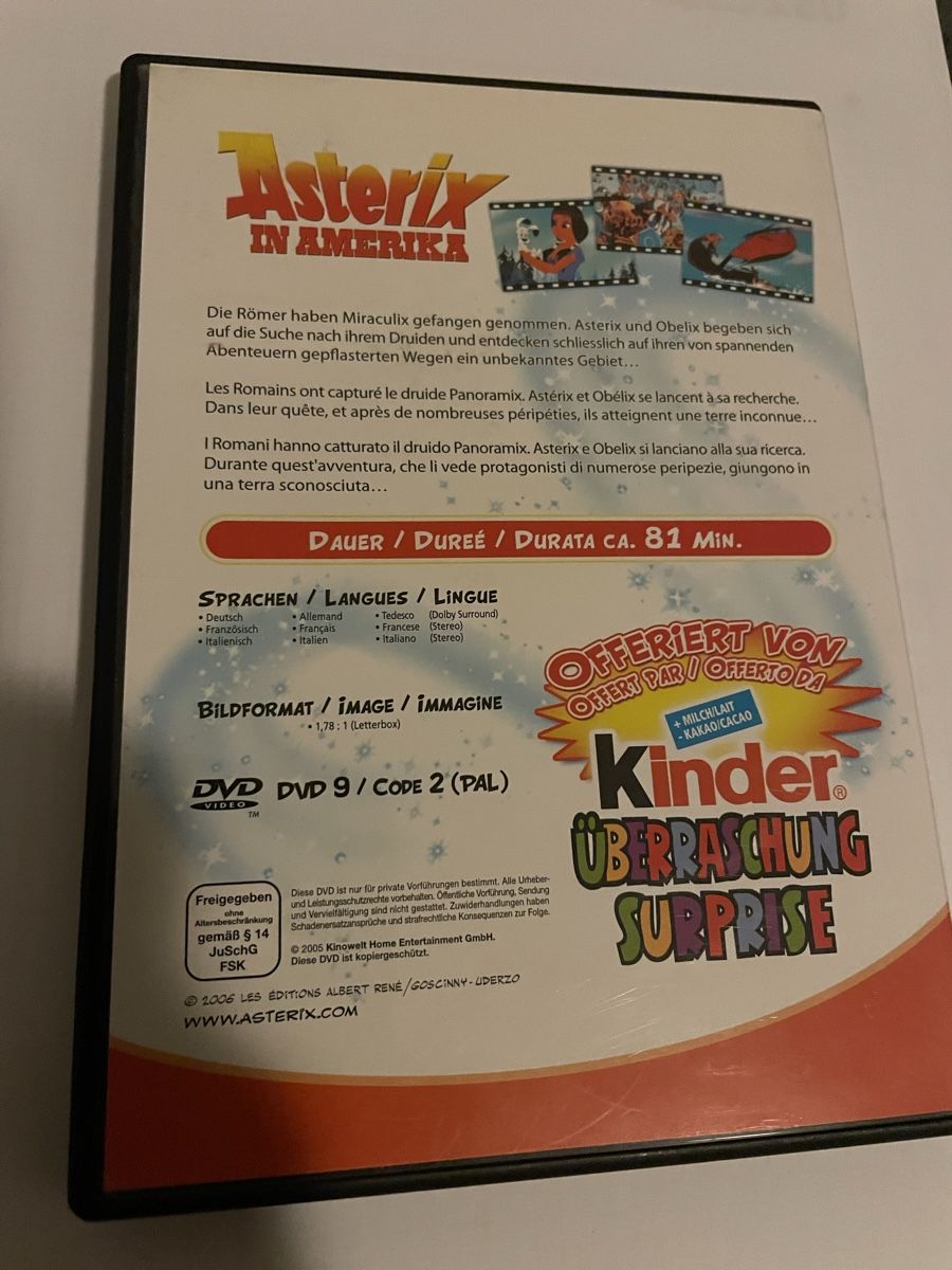 Tutti i DVDs: Asterix-In Amerika – Usato da Winterthur venduto da Cobraforce 1
