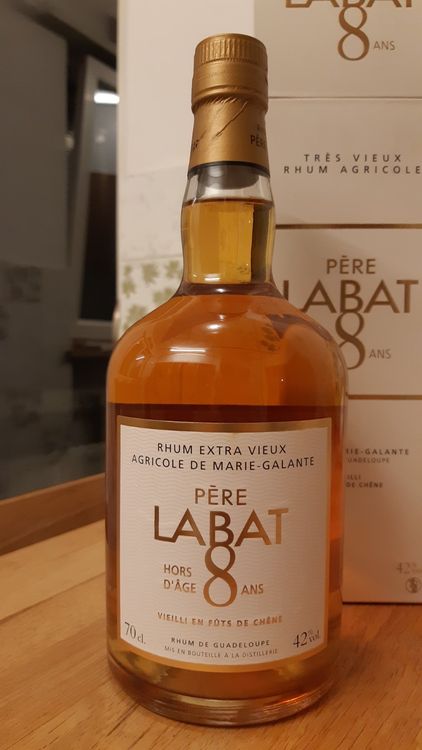 PÈRE LABAT 8 ans - Rhum Isle Marie Galante (Neu und originalverpackt ...