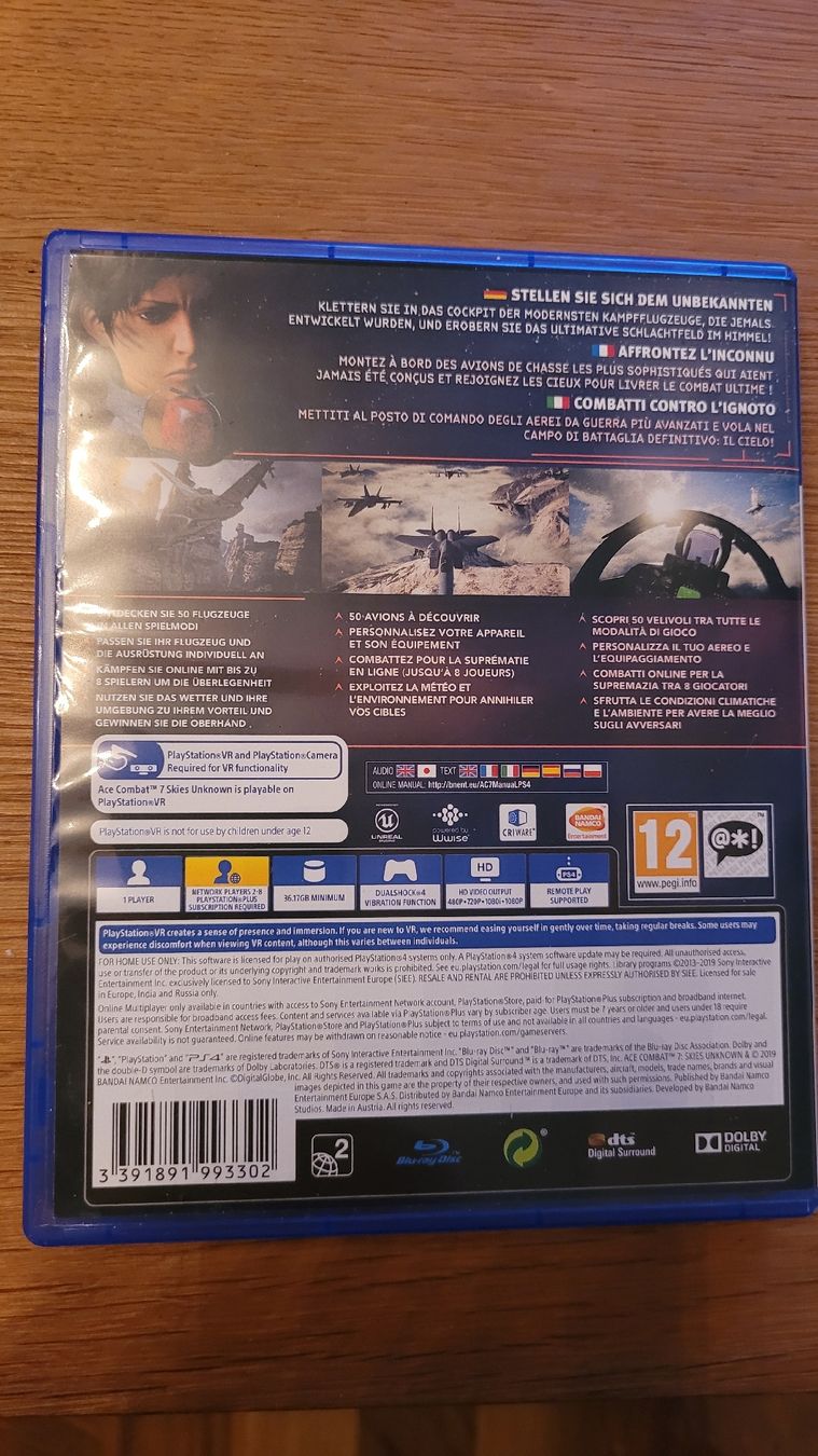 Sony Spiele: ACE COMBAT 7  – Neu (gemäss Beschreibung) aus Hindelbank von Stephu1 1