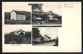 Villmergen, Schloss Hilfikon, Strassenpa