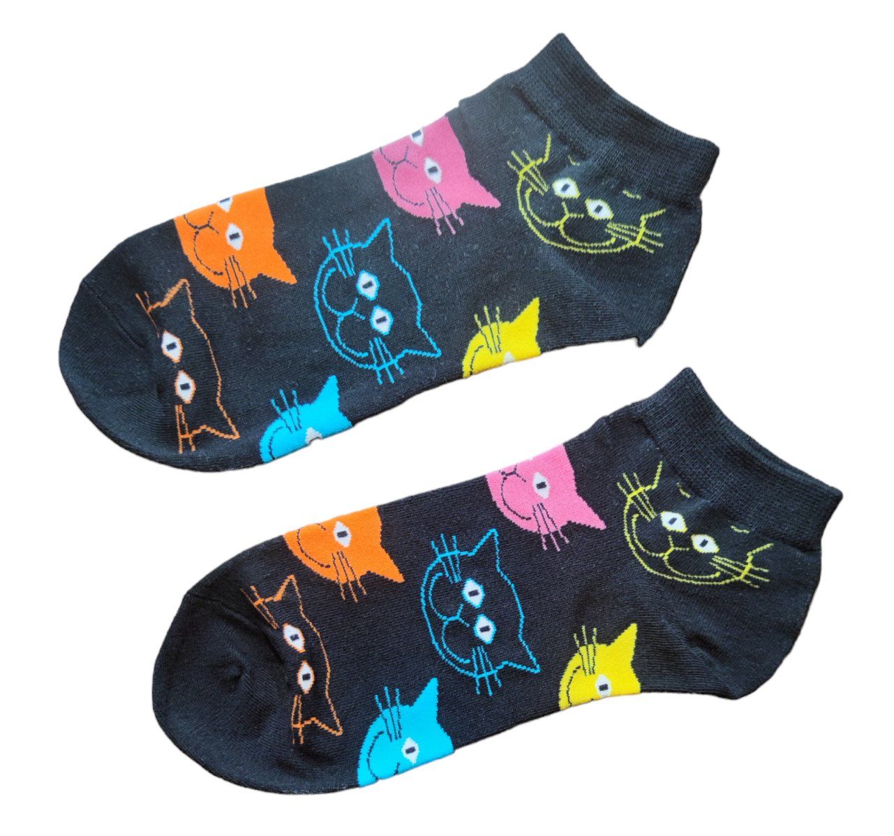 Socken: Sneaker-Socken Katzen / Cats – Neu und originalverpackt aus Zürich von amysmith 1