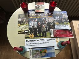 KELLY FAMILY ANGELO tolles Konzert Poster unbenütze Tickets