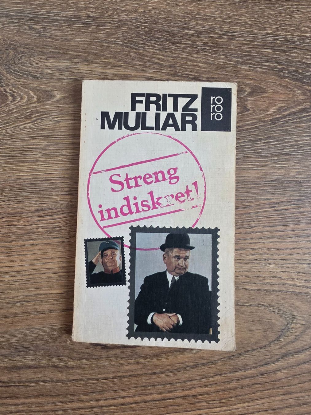 Libri: Fritz Muliar "Streng indiskret!" – Usato da Nebikon venduto da Japostyle_2