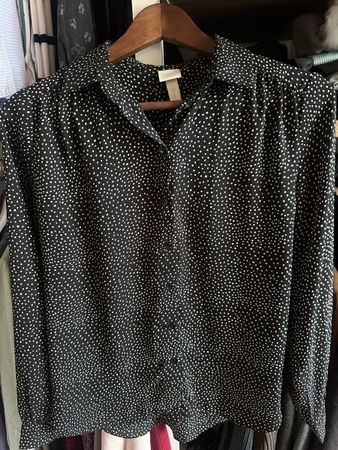 H&M Bluse schwarz Gr.S
