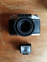 EXA Ia analoge Kamera mit Meritar, Lichtschacht & Etui