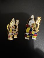 Pin Zirkus Knie zwei verschiedene Clowns Clown