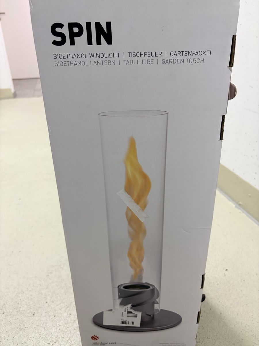 Tutte le decorazioni: Vendo fuoco decorativo che scalda con liquido compreso – Usato da Massagno venduto da bri_c27s 2
