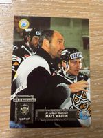 Mats Waltin HC Lugano EVZ HCD Hockey Card signiert 