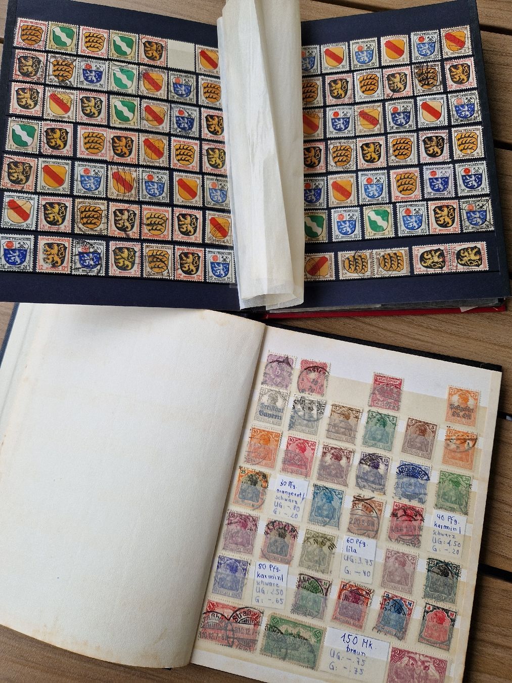 Tous les timbres: Zwei Alben Deutsches Reich Briefmarken – D'occasion à St. Gallen par Enrico_SG