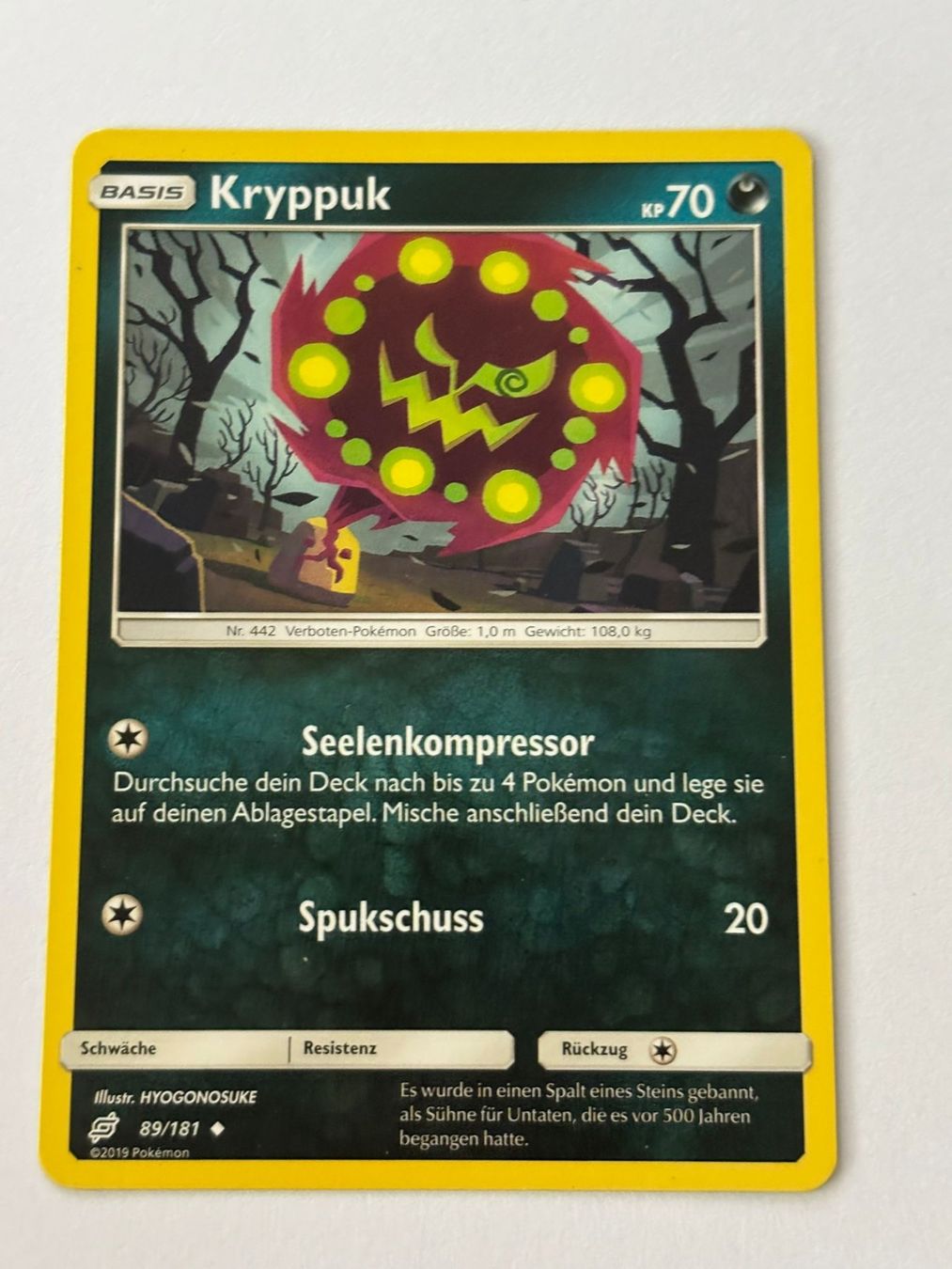 Pokémon Carte collezionabili: Pokemon-Karte Kryppuk 89/181 – Usato da Herisau venduto da Seyashop1