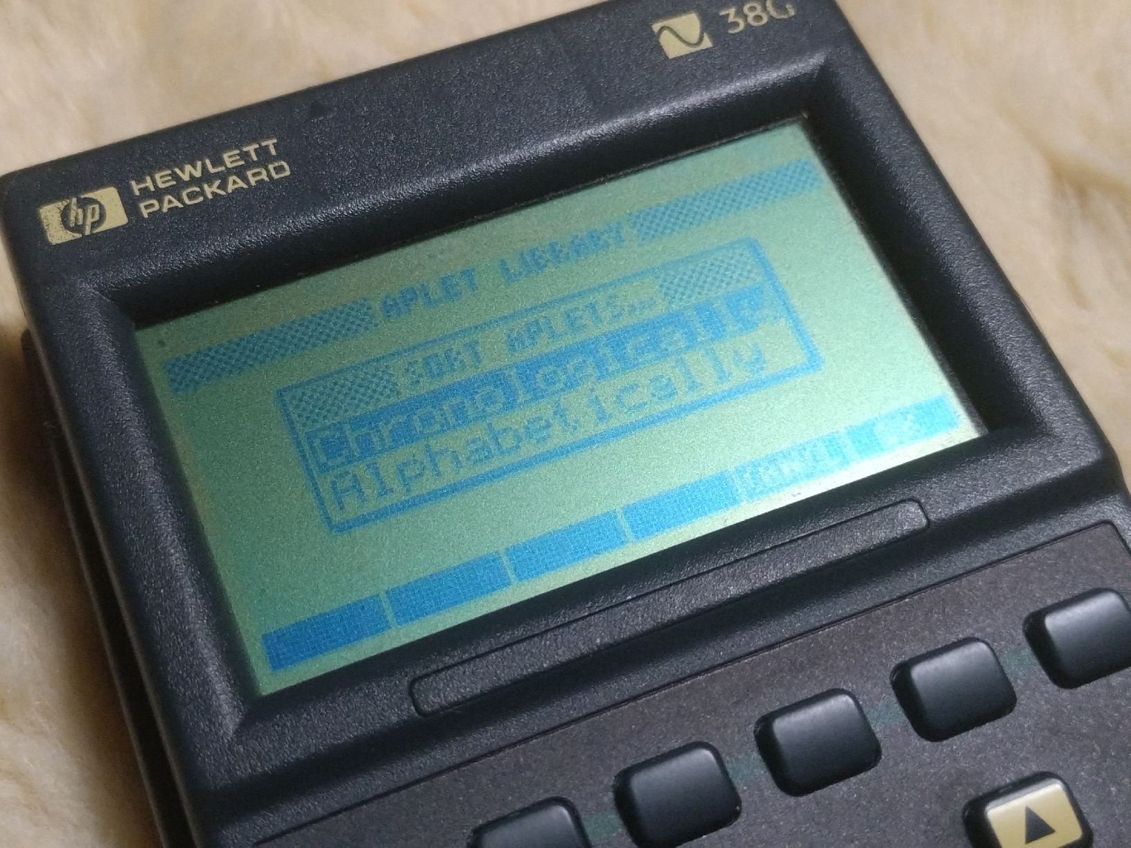 Hewlett Packard Calculatrices: Calculatrice HP 38G vintage Working – D'occasion à Farvagny-le-Grand par LaCaverne 4