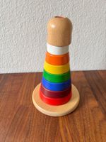 Ikea Holzspielzeug Stapelturm Lernspielzeug, top!