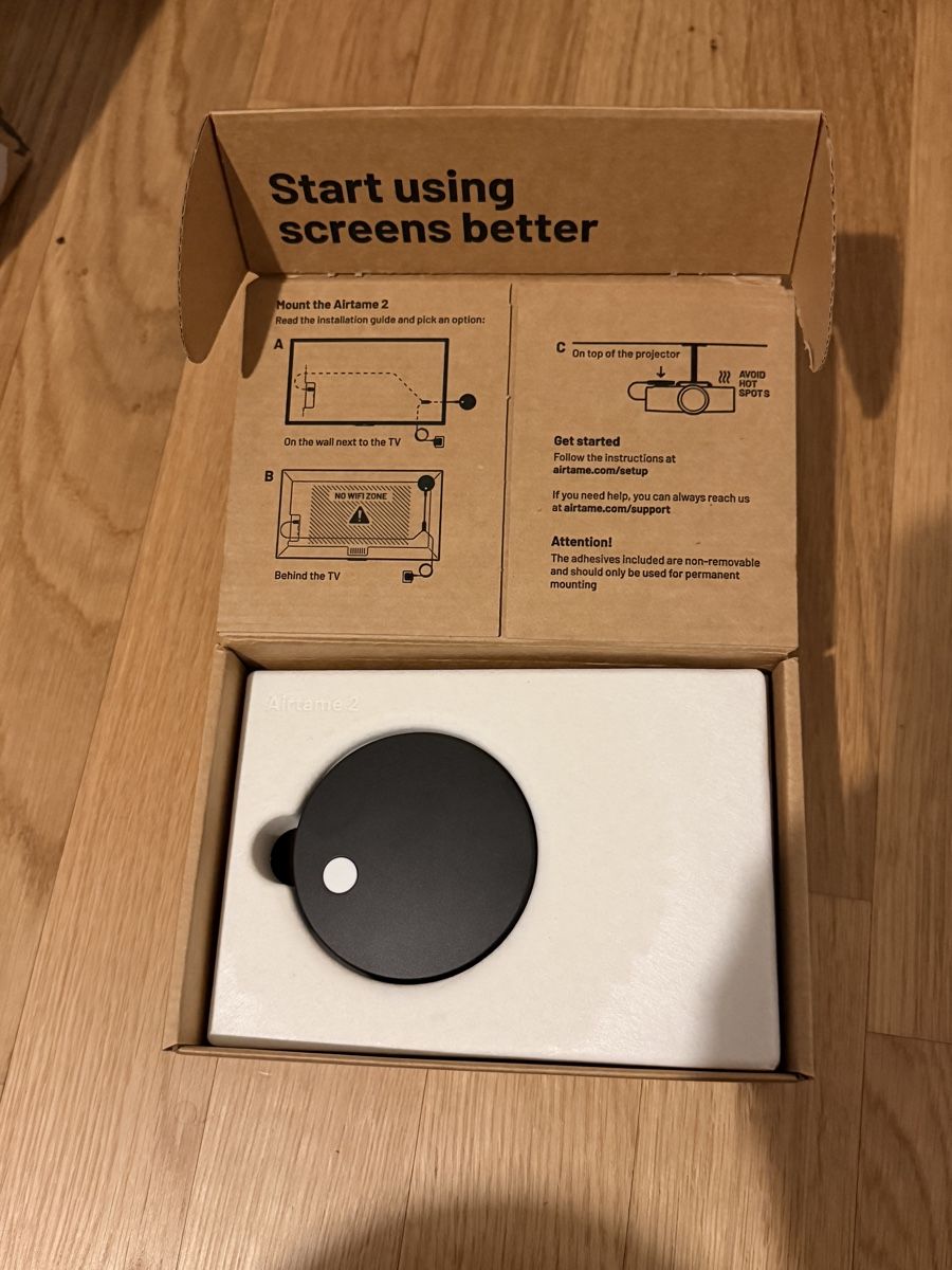 Adattatori: Wireless share screen - Airtame 2 – Nuovo e nell'imballaggio originale da Avenches venduto da ram_8p2p