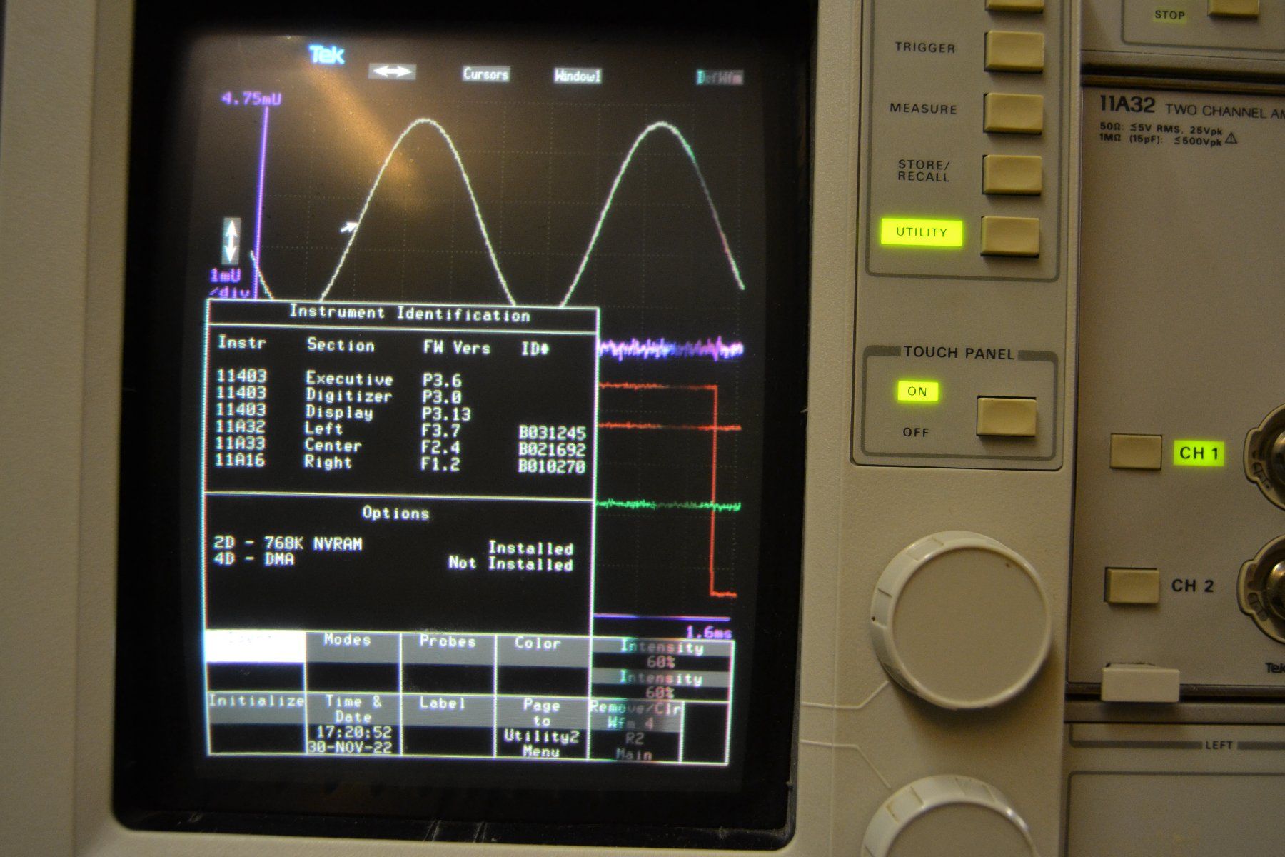 Misurare: TEK 11403  Digitizing Oszilloscope – Usato da Wil SG venduto da fanofrio 1