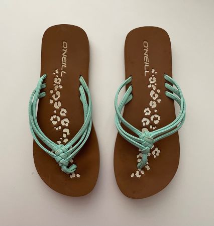 O'Neill Flip-Flops hellblau, Gr. 38, Top Zustand!