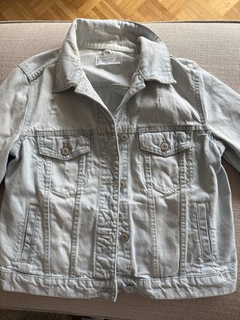 Mango Jeansjacke hellblau, Grösse M, perfekt für Frühling!