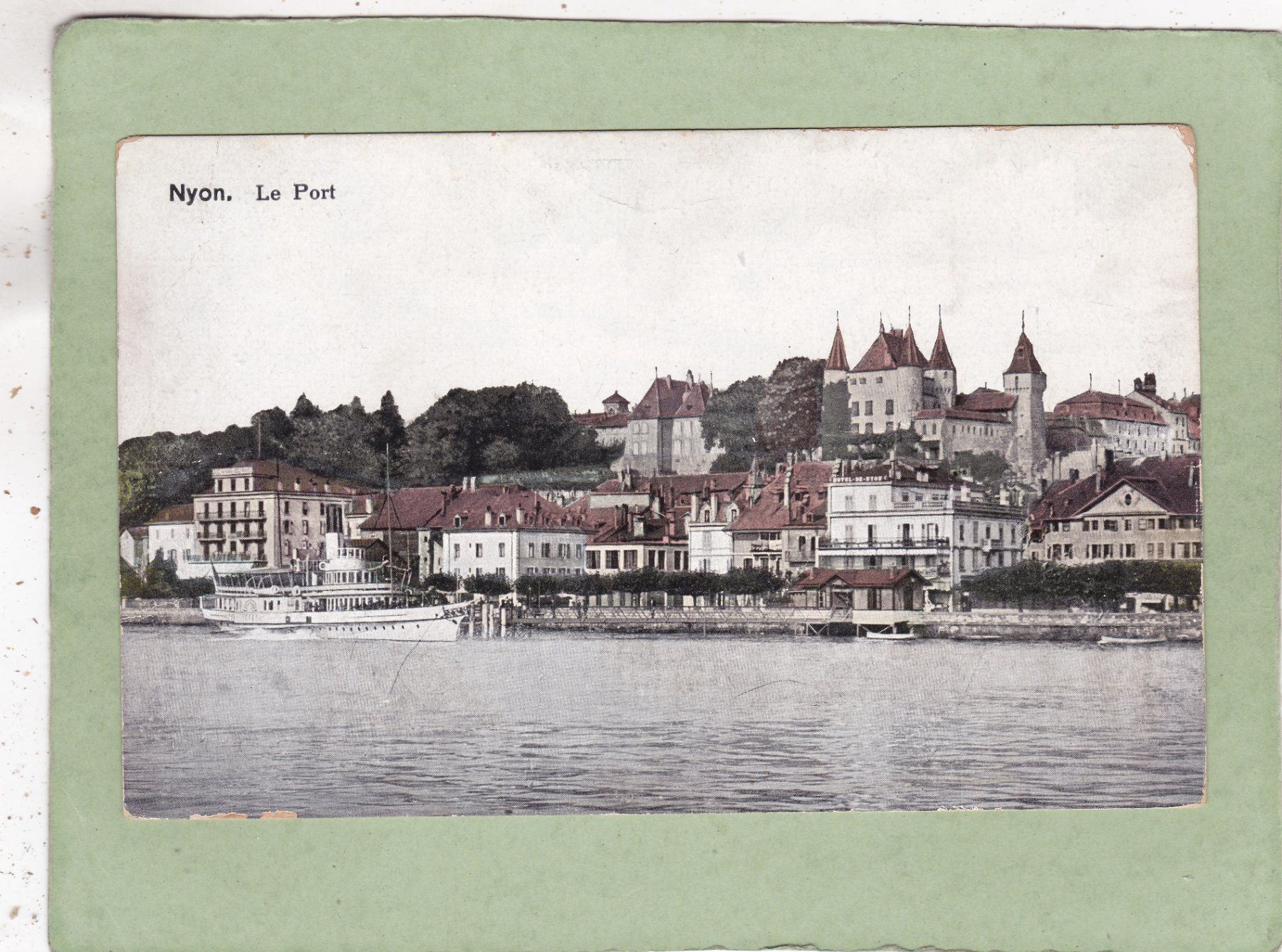 Cartes postales: Nyon le Port 1940 – D'occasion à Herisau par Lisegrat2008