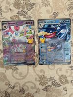 Carte Pokémon Promo Sylveon Greninja + Umbreon ex NM