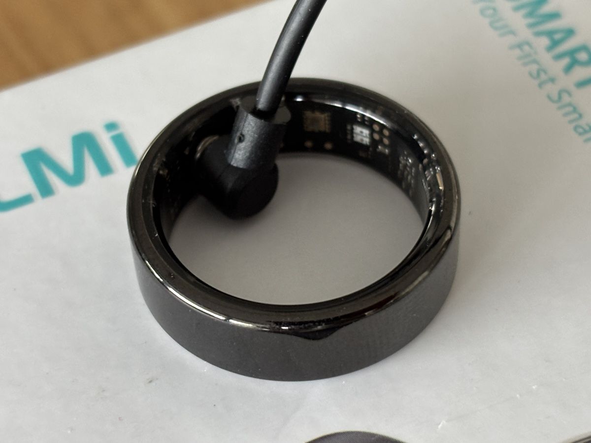 Smartwatch: COMI R02 Smart Ring Titanium Steel Shell – Neu (gemäss Beschreibung) aus Mellingen von Guilhermefurlan 2