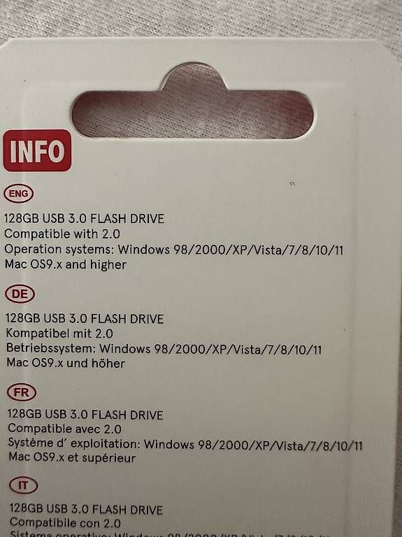 Chiavette USB: Trend USB-Stick 128 GB NEU – Nuovo e nell'imballaggio originale da Kriens venduto da SupiDupiDeal 1