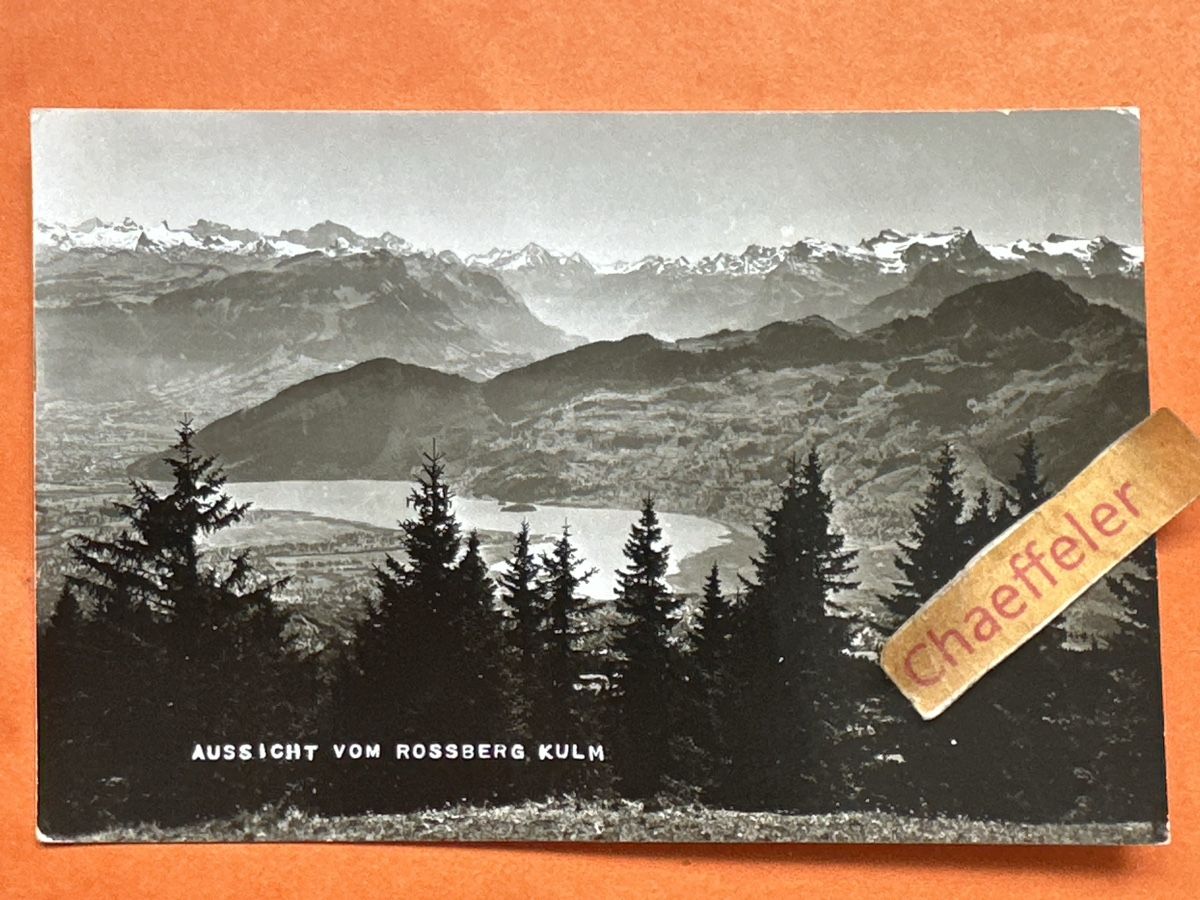 Cartes postales: Alte Ansichtskarte Rossberg Kulm, guter Zustand – D'occasion à Zürich par Chaeffeler