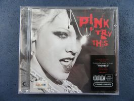 PINK " TRY THIS " CD "TROUBLE "