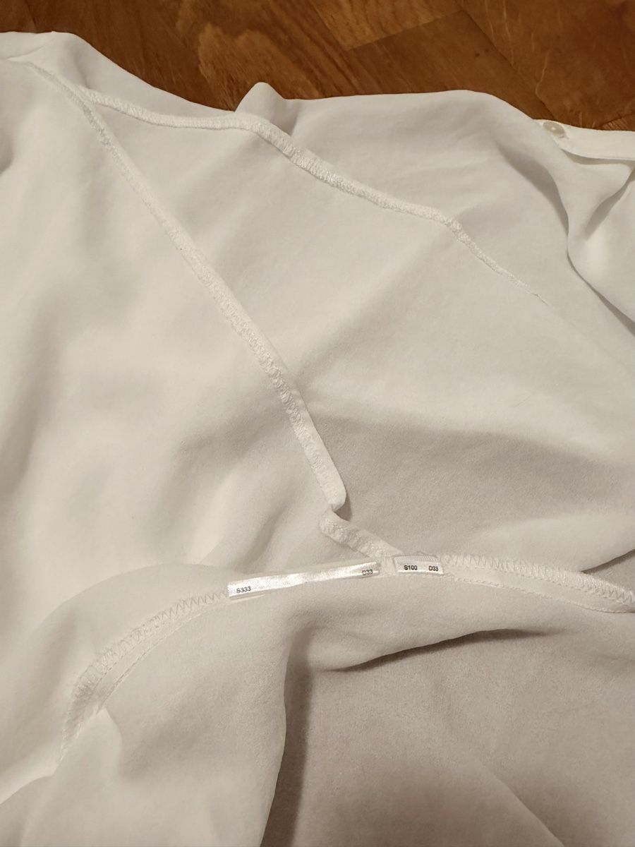 C&A Camicette: Weisse Bluse von C&A in Grösse L. – Usato da Adliswil venduto da StephanieAnnina 3