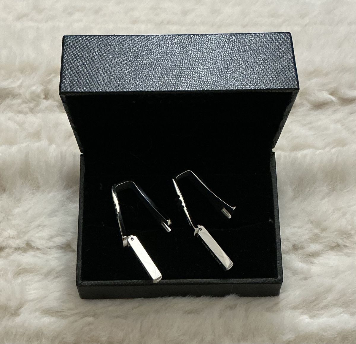 Montblanc Gemelli: Boutons de manchette Montblanc, acier inoxydable – Usato da Turin (Salins) venduto da noa_7ngs 1