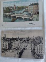 2 Postkarten Zürich mit Poststempel und Beschriftung