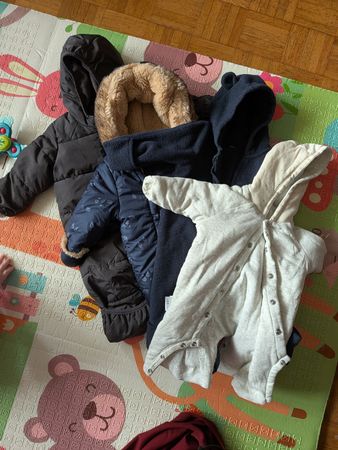 vestes d'hiver bébé 0-6 mois 