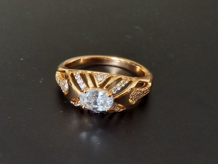 Ringe: Vergoldet Ring, Grösse 9 (59.5) – Gebraucht aus St-Prex von big_c6bb