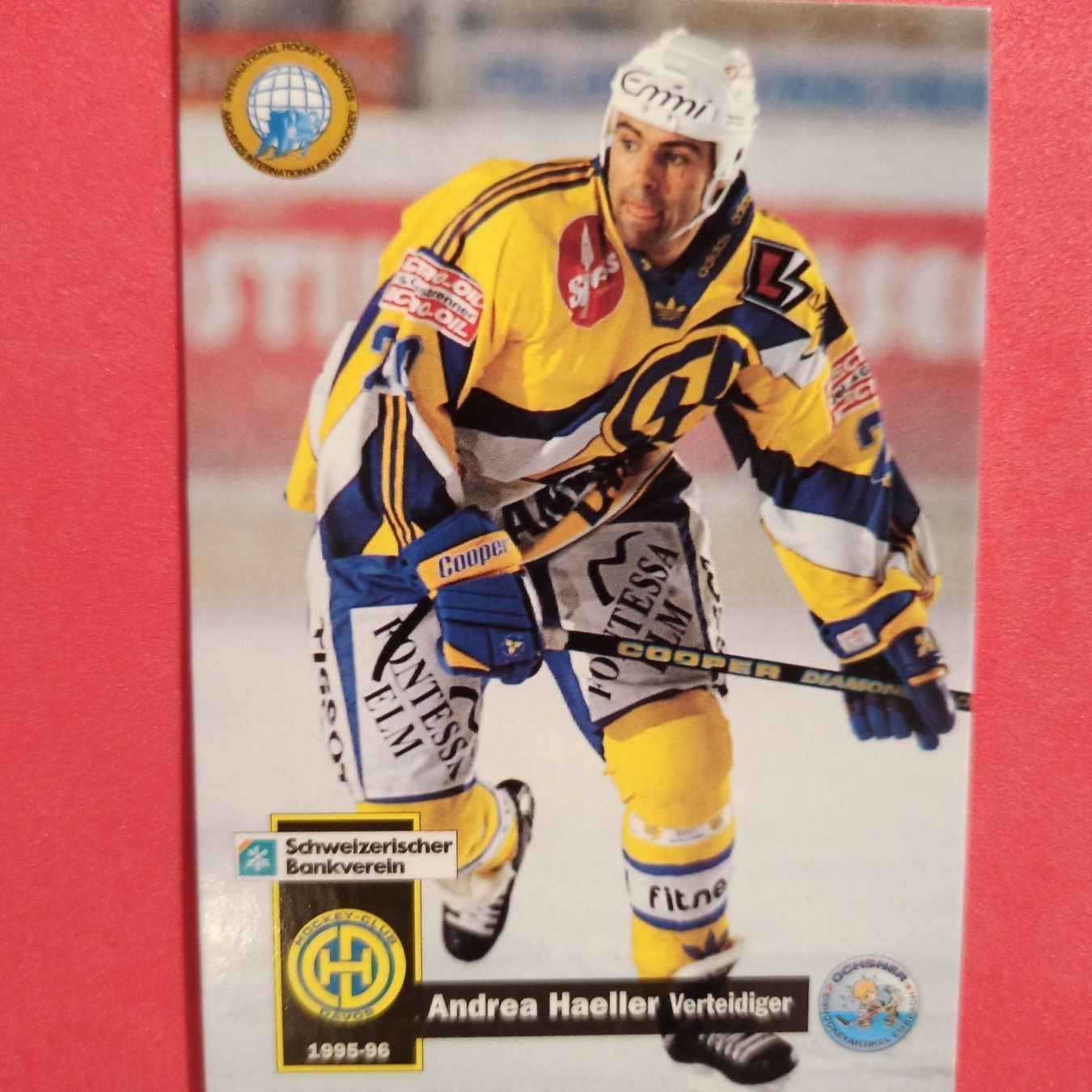 Carte collezionabili: Andrea Haeller - HCD - 1995/96 – Usato da Dübendorf venduto da kb86_MOVIE