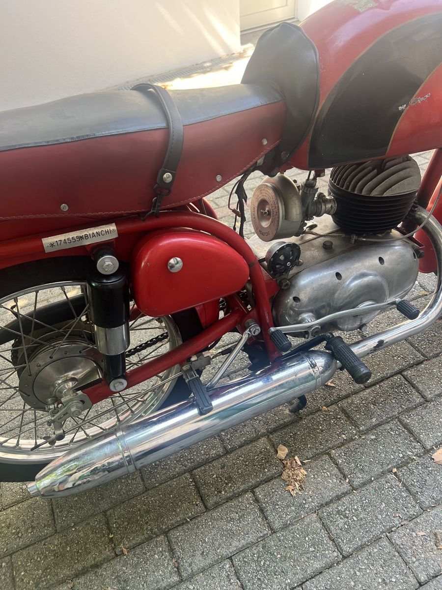 Strada: Moto Bianchi Mendola 1950 – Usato da Giubiasco venduto da uom_vw2p 2