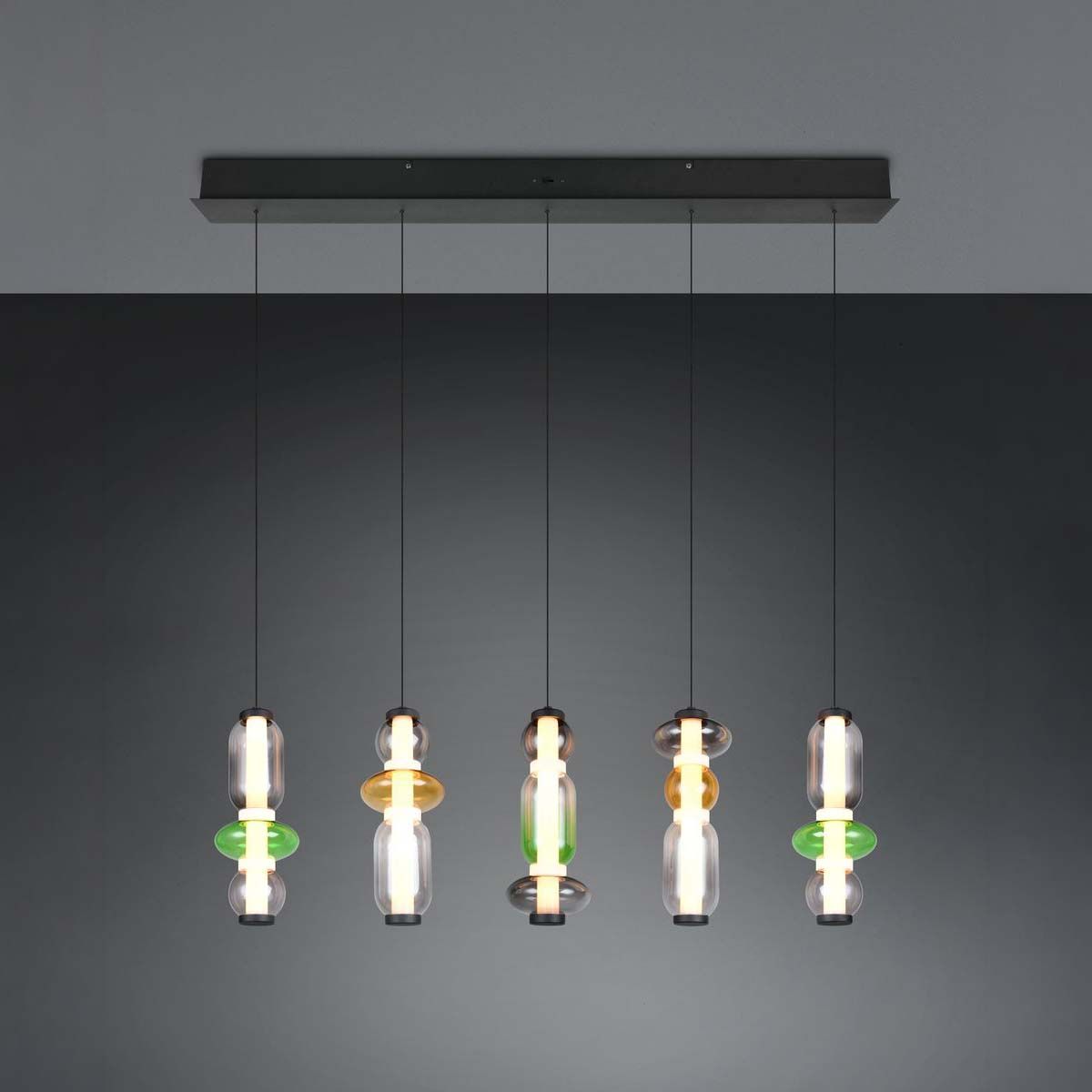 Lampadari & plafoniere: LED Pendelleuchte, CCT, 100 cm x 12 cm – Nuovo (secondo la descrizione) da Kreuzlingen venduto da Smart-Light 2