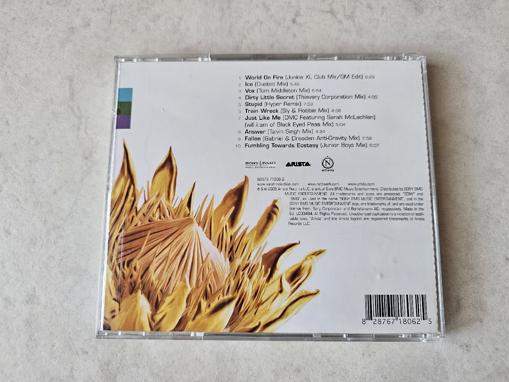 CDs: Sarah McLachlan  -  Bloom Remix Album – Gebraucht aus Schneisingen von backstore24 1