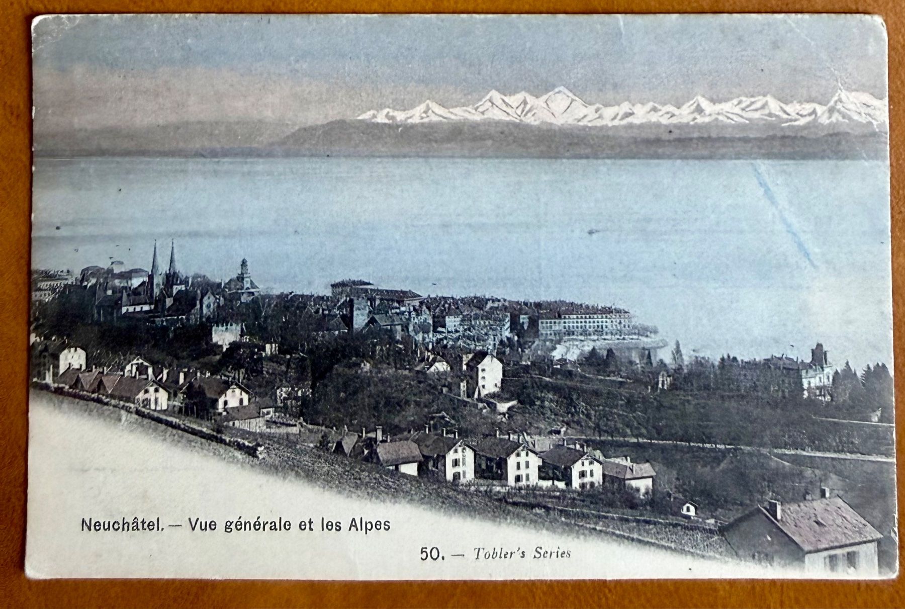 Cartoline postali: Neuchâtel - Panorama. Carte ancienne – Usato da Lutry venduto da Ediego